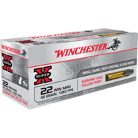 Winchester Super-X RIMFIRE SUBSONIC .22 Winchester Magnum Rimfire 45 grain Lead Hollow Point Rimfire Ammunition
