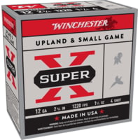 Winchester Super-X Shotshell 12 Gauge 1 1/4 oz 2.75" Shotgun Ammunition, 1220 ft/s