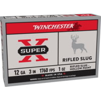 Winchester Super-X Shotshell 12 Gauge 1 oz 3" Shotgun Slug Ammunition