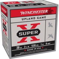 Winchester Super-X Shotshell 20 Gauge 1 oz 2.75" 1220 ft/s Shotgun Ammunition