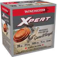 Winchester Super-X Shotshell 20 Gauge 3/4 oz 2.75" Shotgun Ammunition