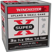 Winchester Super-X Shotshell 28 Gauge 3/4 oz 2.75" Shotgun Ammunition