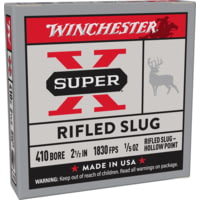 Winchester Super-X Shotshell 410 Bore 1/5 oz 2.5" Shotgun Slug Ammunition