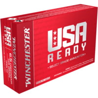 Winchester USA Ready 6.5 Creedmoor 125gr Open Tip Match Centerfire Rifle Ammunition