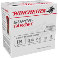 Winchester USA Shotshell 12 Gauge 1 1/8 oz 2 3/4 Length Centerfire Shotgun Ammunition