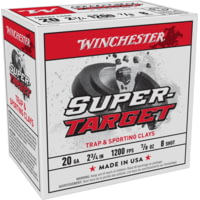 Winchester USA Shotshell 20 Gauge 2 3/4 Length 7/8 oz Centerfire Shotgun Ammunition