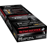 Winchester Varmint HE .22 Long Rifle 37 grain 3/1 Fragmenting Hollow Point Rimfire Ammunition