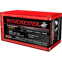 Winchester Varmint HV .22 Winchester Magnum Rimfire 30 grain Polymer Tip Rimfire Ammunition