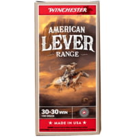 Winchester American Lever Range .30-30 Winchester 150 Grain Jacketed Soft Point Rifle Ammunition