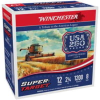 Winchester Target 12ga 2.75" 1-1/8oz #8 1200fps 250rd Case