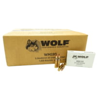 Wolf Ammo 5.56x45mm 55 grain Full Metal Jacket Rifle Ammunition