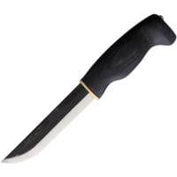 Wood Jewel Bearleuku Black Fixed Blade Knife