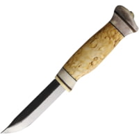 Wood Jewel 7.5in Vuolu Curly Birch Knife