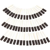Woodstock 50 pc. Foam Brush Set with Wooden Handle