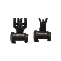 XS Sight Systems TROY AR Folding Sights w/ CSAT &amp; Tritium Stripe