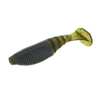 Yamamoto Baits 4" Paddle Tail Zako Swimbait - 5 Pack, Blue Craw Color, Soft Plastic Fishing Lure - View #3