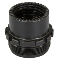 Yankee Hill 3060 Phantom QD Adapter 1-3/8"-24 Tpi, Black Stainless Steel