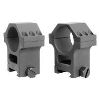 Yankee Hill Machine 6-Screws Scope Rings AR-Tall One Inch Picatinny Matte Black YHM-6240A