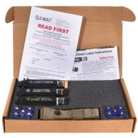 Z-Bolt Laser EOD Kit - 2 x Green, 1 x IR