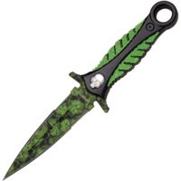 Z-Hunter Boot Knife Green Fixed Blade Knife