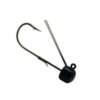 Z-man POWER FINS SHROOMZ WEEDLESS 1/5oz3PK BLK PJHW15-02PK3