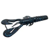 Z-man TURBO CRAWZ 4" BLK BLUE FLAKE6PK TCRAW4-02PK6