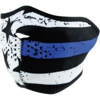 Zan Headgear Thin Blue Line Neoprene Half Mask