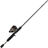 Zebco 33 Max Camo Spincast Combo, All Metal Reel Bite Alert, w/ 2 Piece, Medium-Heavy Rod