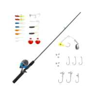 Zebco Ready Tackle 5 ft 6 in Spincast Combo w/All-Purpose Tackle, 2 Pieces