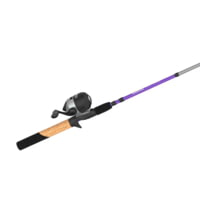 Zebco Ready Tackle Panfish 5ft 6 in Spincast Combo w/Strike King Tackle, 2 Pieces