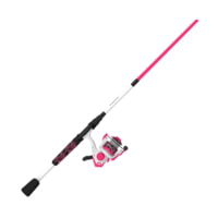 Zebco Roam Pink 20sz 6 ft Spinning Combo, 2 Pieces