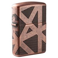 Zippo Armor Geometric 360 Design Lighter w/ Click