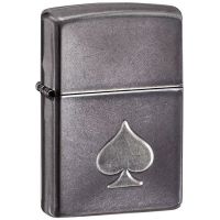 Zippo Stamped Spade Lighter