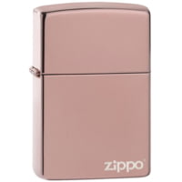 Zippo Classic Logo Rose Gold