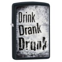 Zippo Drink Drank Drunk Lighter
