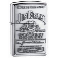 Zippo Jim Beam Classic Style Emblem Lighter