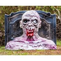 Zombie Industries 3D Bleeding Zombie Head Target - Grave Digger 10-016