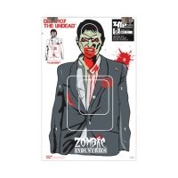 Zombie Industries IRS Agent Zombie Colossal Paper Targets 24x36 Inch 100 Per Package 30-011-100