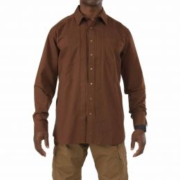 5.11 covert dress shirt 5.11 Tactical Covert Herringbone Shirt, Bark -