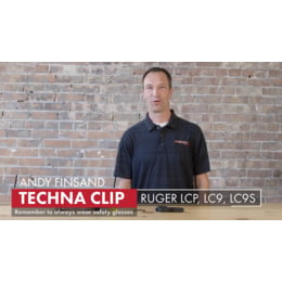 Techna Clip Right Hand Conceal Holsterless Carry Gun Belt Clip For Ruger LCP II 380 Pistols