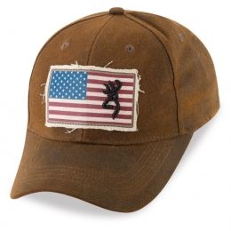 CASQUETTE LIBERTY WAX BROWN - BROWNING | Terres & Eaux CASQUETTE LIBERTY WAX BROWN - BROWNING | Terres & Eaux