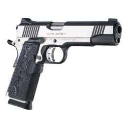 Hogue Piranha G10 Grip With Red Laser For Colt Officers Model 1911 - G-Mascus Black Finish