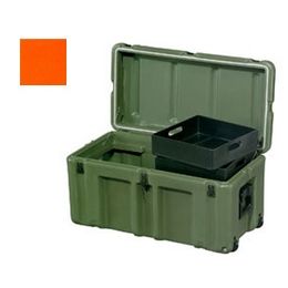 Pelican 472-FTLK-LG Footlocker,29x14x15in,Orange
