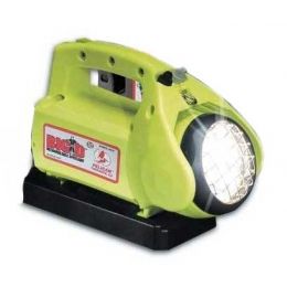 big yellow rechargeable flashlight Pelican 3850 Big D FireLite Xenon Rechargeable SLA