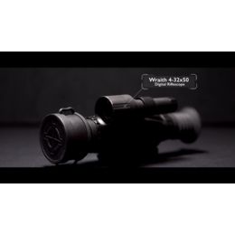 SightMark Wraith HD 4-32x50mm Digital Rifle Scope, 1in Tube