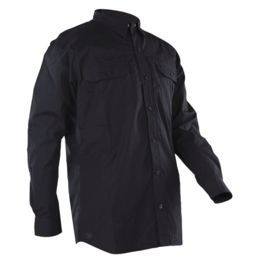 Tru-Spec 24-7 Series Dress Shirts L/S, Black, XLR