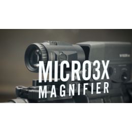 Vortex Micro 3x Magnifier With Quick Release Flip Mount (V3XM)
