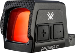 Vortex Defender-ST Enclosed Solar Micro Reflex Red Dot Sight, 1x22.5mm, 3 MOA Reticle, Black, DFST-MRD3-E