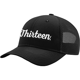 13 Fishing Classic Black Curved Brim Flex Fit Ballca - Men's |