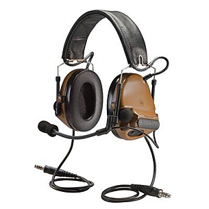Peltor ComTac III ACH Communication Headset, Dual Comm | Free